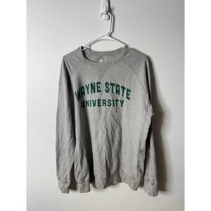 Alta Gracia Wayne State University Long Sleeve T-Shirt Gray Large